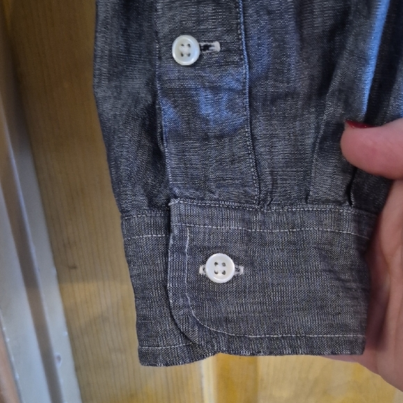 Polo by Ralph Lauren Dark Blue Casual Shirt XL Button Down Button Cuff Polo - Picture 4 of 7